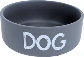 Boon eetbak steen dog 19 centimeter mat  grijs kopen?