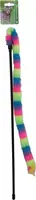 Boon hengel softy met veer en bel regenboogkleurig - afbeelding 1