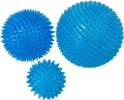 Boon hondenspeelgoed bal drijvend blauw 6 cm - afbeelding 3