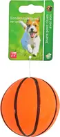 Boon hondenspeelgoed basketbal tpr+piep 8cm oranje kopen?