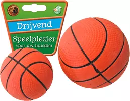 Boon hondenspeelgoed drijvende spons basketbal 6 cm - afbeelding 2