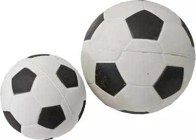 Boon hondenspeelgoed drijvende spons voetbal 6 cm - afbeelding 3