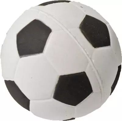 Boon hondenspeelgoed drijvende spons voetbal 6 cm - afbeelding 1