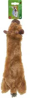 Boon hondenspeelgoed eland plat pluche bruin, 35 cm. - afbeelding 1