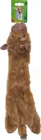 Boon hondenspeelgoed eland plat pluche bruin, 55 cm. - afbeelding 1