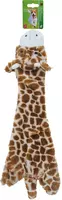 Boon hondenspeelgoed giraffe plat pluche bruin/geel, 55 cm. kopen?