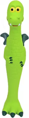 Boon hondenspeelgoed krokodil latex met vleugels groen 25 cm - afbeelding 2
