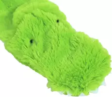 Boon hondenspeelgoed krokodil plat pluche groen, 55 cm. - afbeelding 3