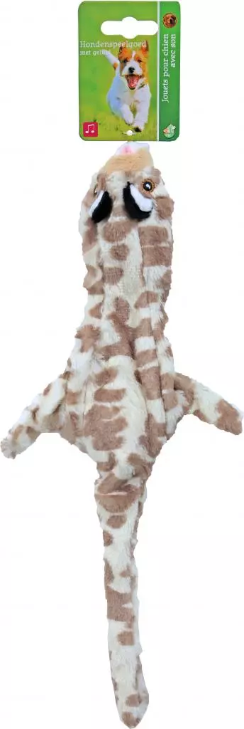 Boon hondenspeelgoed luipaard plat met piep pluche, 35 cm. - afbeelding 1