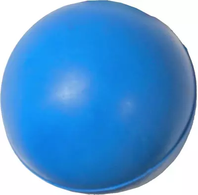 Boon Hondenspeelgoed rubber bal blauw Ø 6,5 cm - afbeelding 1