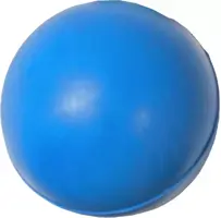 Boon Hondenspeelgoed rubber bal blauw Ø 6,5 cm - afbeelding 1