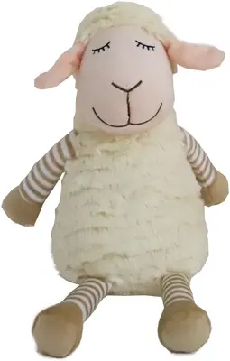 Boon hondenspeelgoed schaap pluche+piep 34 centimeter bei