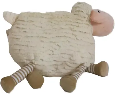 Boon hondenspeelgoed schaap speelkussen+piep 36cm