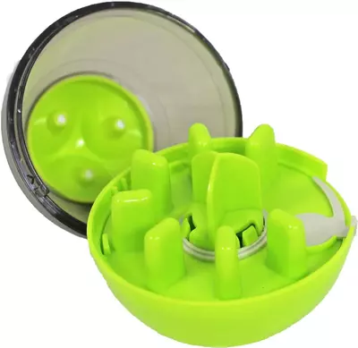 Boon hondenspeelgoed snack toy wobbler ei-vorm verstelbaar groen 11 cm - afbeelding 3