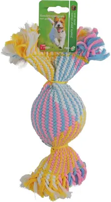 Boon hondenspeelgoed toffee bal met piep 23cm