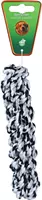 Boon hondenspeelgoed touwstick katoen zwart/wit 22 cm - afbeelding 1