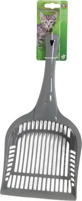 Boon kattenbakschep kunststof 33cm grijs