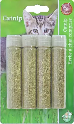 Boon kattenspeelgoed catnip in tube blister a 4 stuks - afbeelding 1
