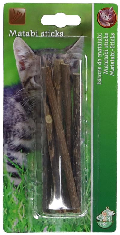 Boon Matabi Sticks kattenspeeltje 6st 12cm