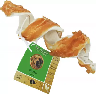 Boon natuurlijke snack wokkel met kip, 16cm - afbeelding 1