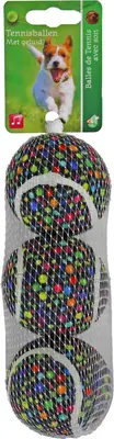 Boon Tennisbal rainbow dot m net a 3 stuks