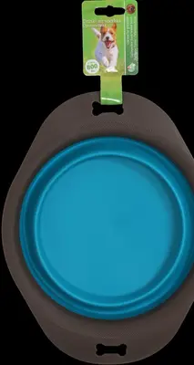 Boon voer/drinkbak opvouwbaar 19 centimeters- 800 mililiters