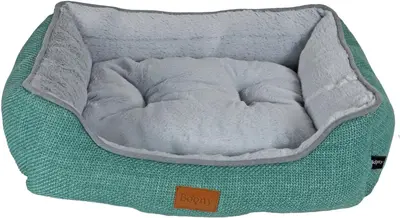 Boony divan linnenlook 50x40xm pastel  groen