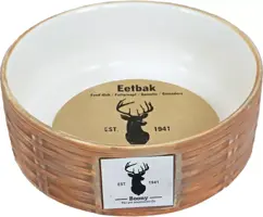 Boony "Est 1941" eetbak steen wicker sand, 18 cm kopen?