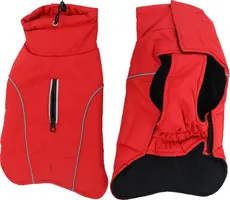 Boony hondenjas luxury waterproof rood, 45 cm. - afbeelding 4