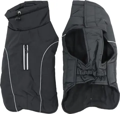 Boony hondenjas luxury waterproof zwart, 25 cm. - afbeelding 4