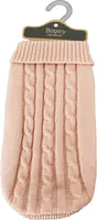 Boony Hondenkabeltrui 45 centimeters zacht roze