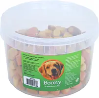 Boony hondenkoek mergkoek mini mix, emmer a 1000 gram - afbeelding 1