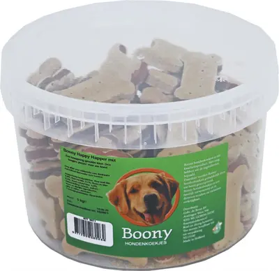 Boony hondenkoek mergkoek mini mix, emmer a 1000 gram - afbeelding 9