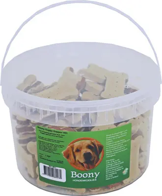 Boony hondenkoek mergkoek mini mix, emmer a 1000 gram - afbeelding 10
