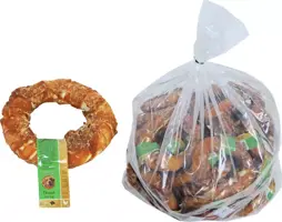 Boony Natuurlijke snack donut met kip, 16cm - afbeelding 2