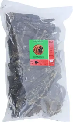 Boony natuurlijke snack runderpens zak 1kg - afbeelding 3