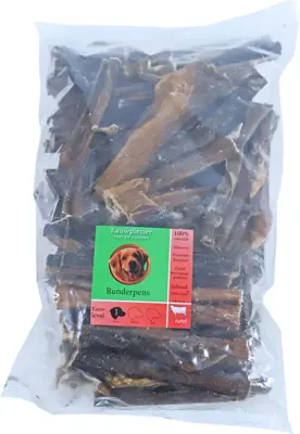 Boony natuurlijke snack runderpens zak 1kg - afbeelding 2