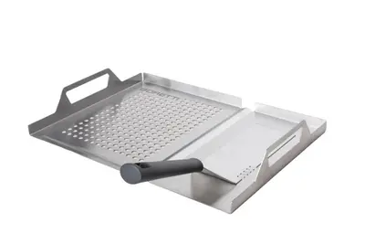 Boretti 2-in-1 grill tray met spatel