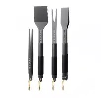 Boretti Barbecueset (tang/spatel/vork/pincet)