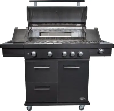 Boretti Imperatore nero gasbarbecue 4b - afbeelding 2