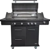 Boretti Imperatore nero gasbarbecue 4b - afbeelding 2