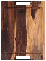 Bowls and Dishes pure Rose Wood steakplank sapgoot en handvatten 40 x 30 cm - afbeelding 1