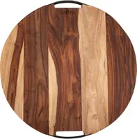 Bowls and Dishes Serveerplank+handvat rose wood recht d49 cm - afbeelding 2