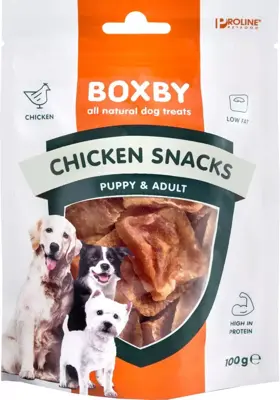 Boxby chicken snacks, 100 gram - afbeelding 2