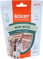 Boxby puppy snacks mini bites, 100 gram - afbeelding 1