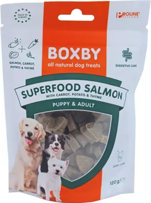 Boxby superfood zalm, 120 gram - afbeelding 1