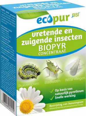 BSI Ecopur biopyr concentraat tegen vretende en zuigende insecten 30 ml