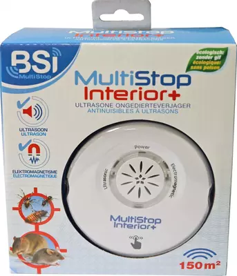 BSI Multi Stop Interior+ ultrasone muisverjager 2 in1