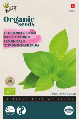 Buzzy® Basilicum Citroensmaak (BIO) - afbeelding 1