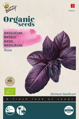 Buzzy® Basilicum Rosie (BIO) - afbeelding 1